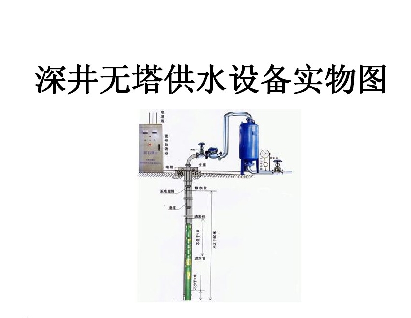 张家口桥西区井泵无塔式供水设备